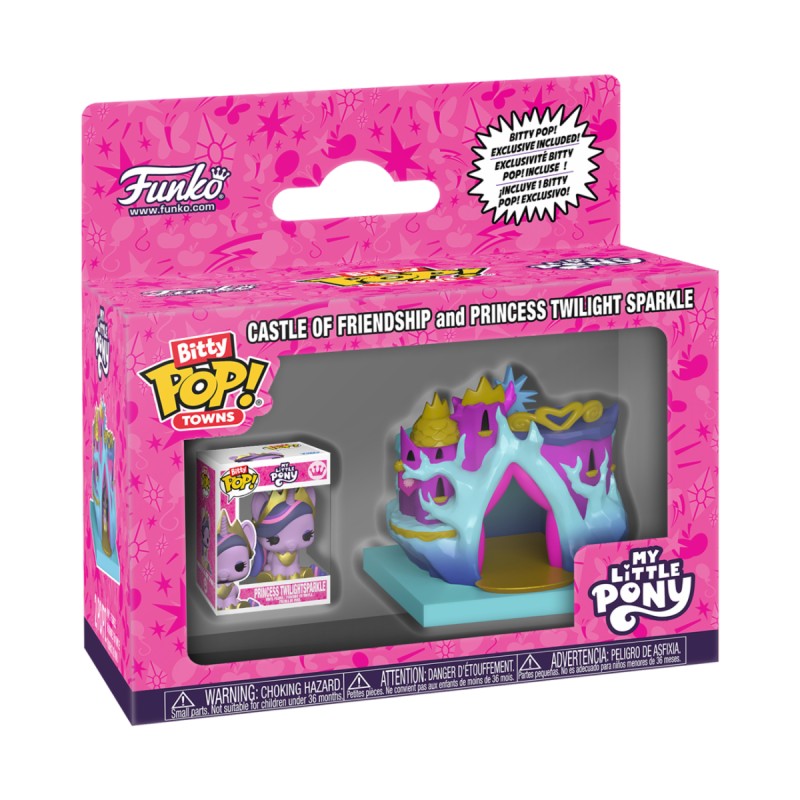 Bitty Pop! - My Little Pony - Castle of Friendship and Princess Twilight Sparkle Bitty Pop! - My Little Pony - Castle of Friendship and Princess Twilight Sparkle